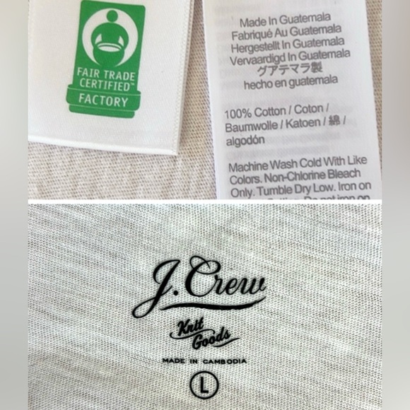 J. Crew The Big Apple 🍎 Graphic Tee Shirt Brooklyn Bridge New York City Large - Picture 6 of 10